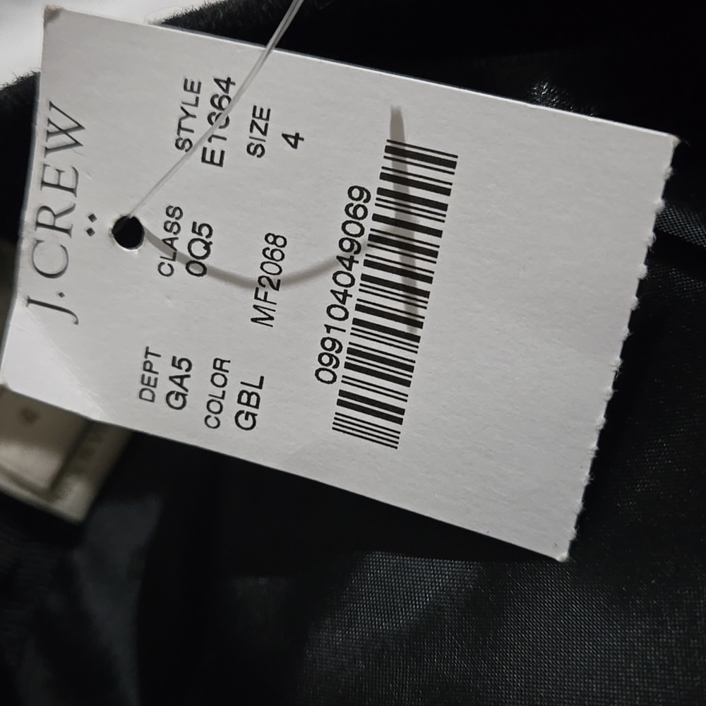 J.Crew Classic Black Women's Skirt With Pockets Size 4 - Picture 8 of 8